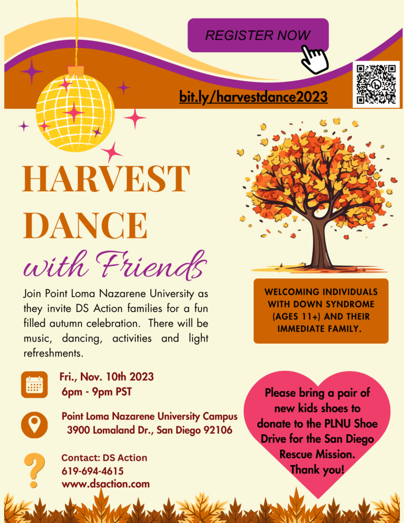 PLNU Harvest Dance 2023 Flyer